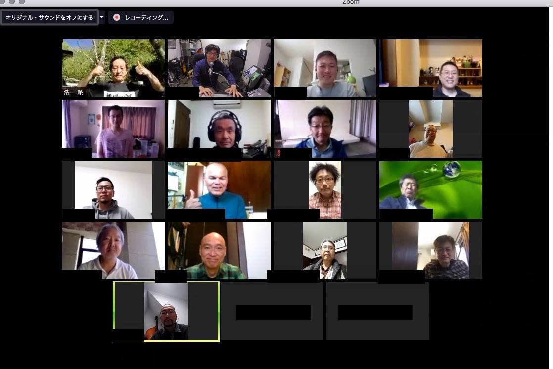 第1回目の、「Zoom ミーティング」を開催しました。