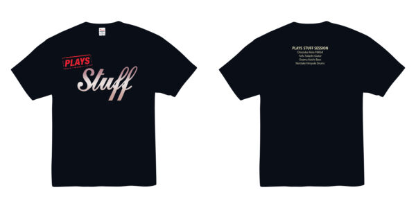 70年代の輝きを今に。plays Stuff ツアー決定！＆オリジナルTシャツ販売のお知らせ。